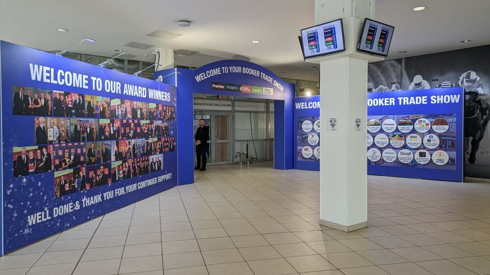 Entrance to the Booker Retail Show