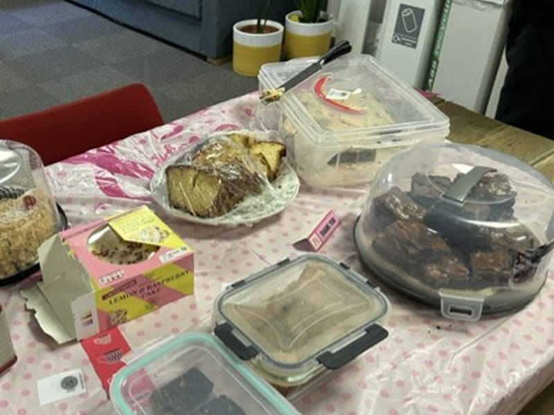 Macmillan Tea Afternoon Cake selection 1