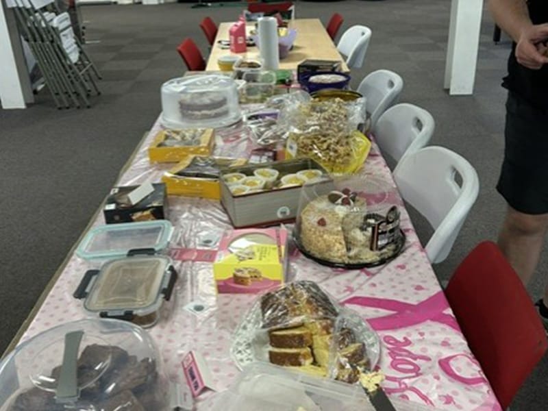 Macmillan tea fternoon cake selection 2