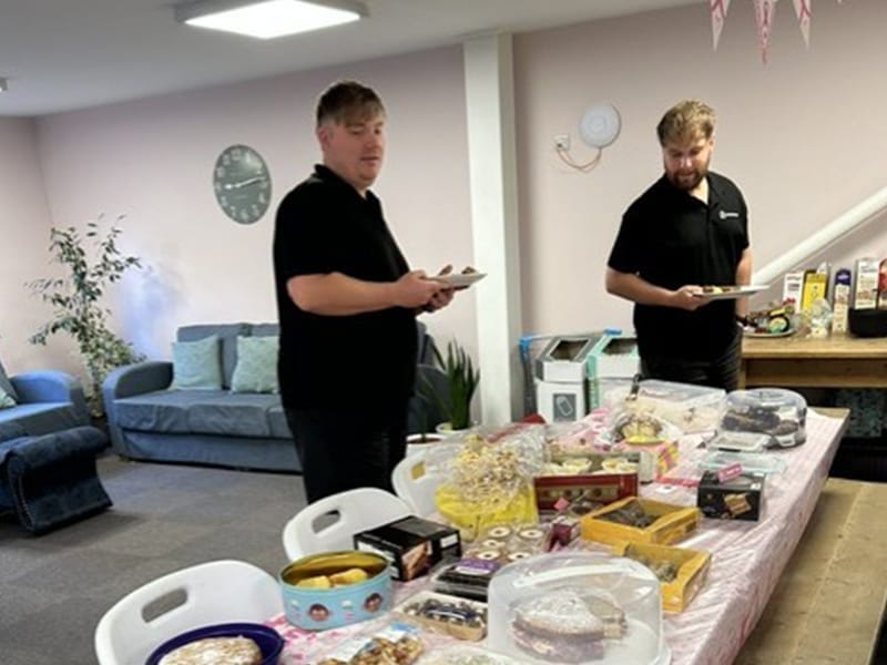 Macmillan tea fternoon cake selection 2
