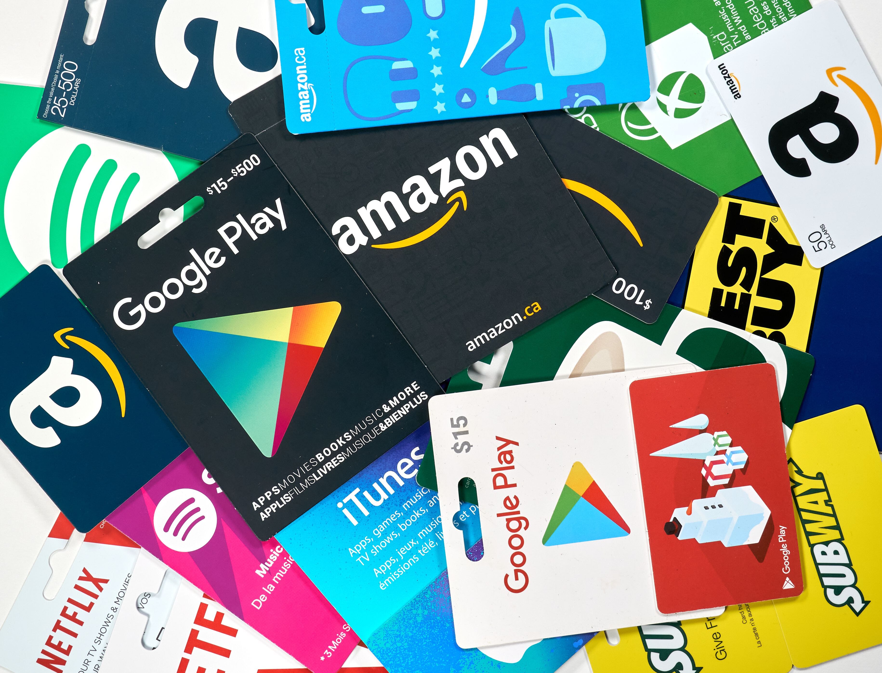 Giftcard selection for epay partnerpage