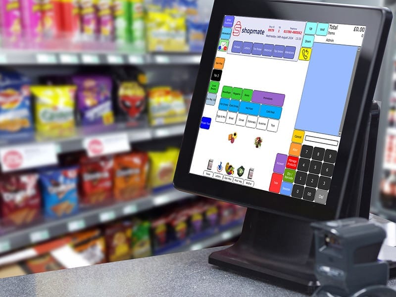 ShopMate EPoS Till System on a Flytech hrdware